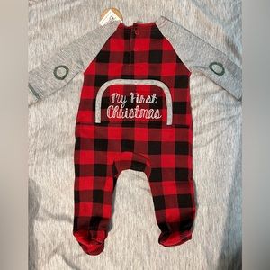 NWT Mud Pie Infant Christmas Outfit